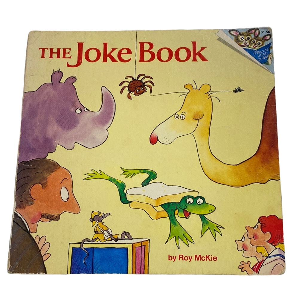 Vintage 1979 The Joke Book by Roy McKie Random House Pictureback